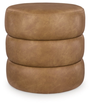 Ummi Swivel Accent Ottoman - Ideal Furniture (Fresno,CA)