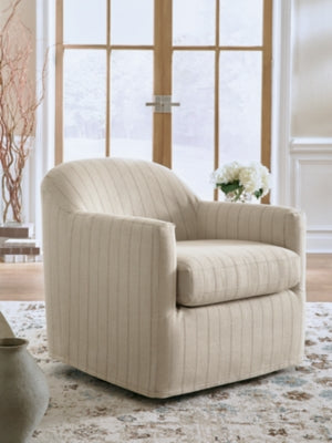 Valwick Swivel Accent Chair - Ideal Furniture (Fresno,CA)