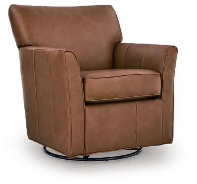 Braydunn Swivel Glider Accent Chair - Ideal Furniture (Fresno,CA)