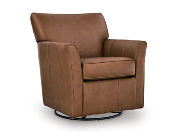 Braydunn Swivel Glider Accent Chair - Ideal Furniture (Fresno,CA)