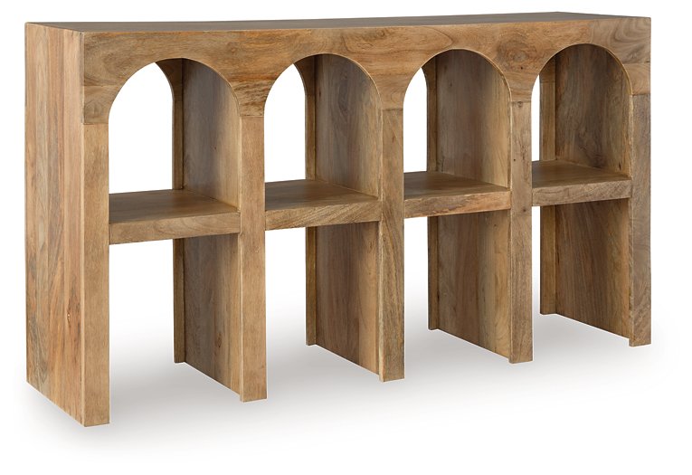 Luzmanacy Console Sofa Table - Ideal Furniture (Fresno,CA)