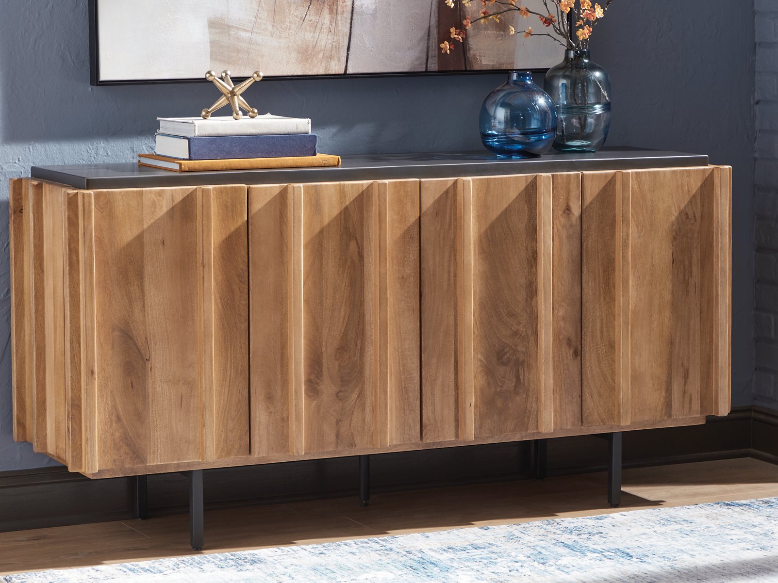 Quintavious Accent Cabinet - Ideal Furniture (Fresno,CA)