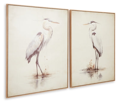 Aubinell Wall Art (Set of 2) - Ideal Furniture (Fresno,CA)