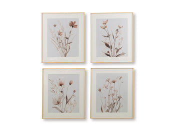 Chettings Wall Art (Set of 4) - Ideal Furniture (Fresno,CA)
