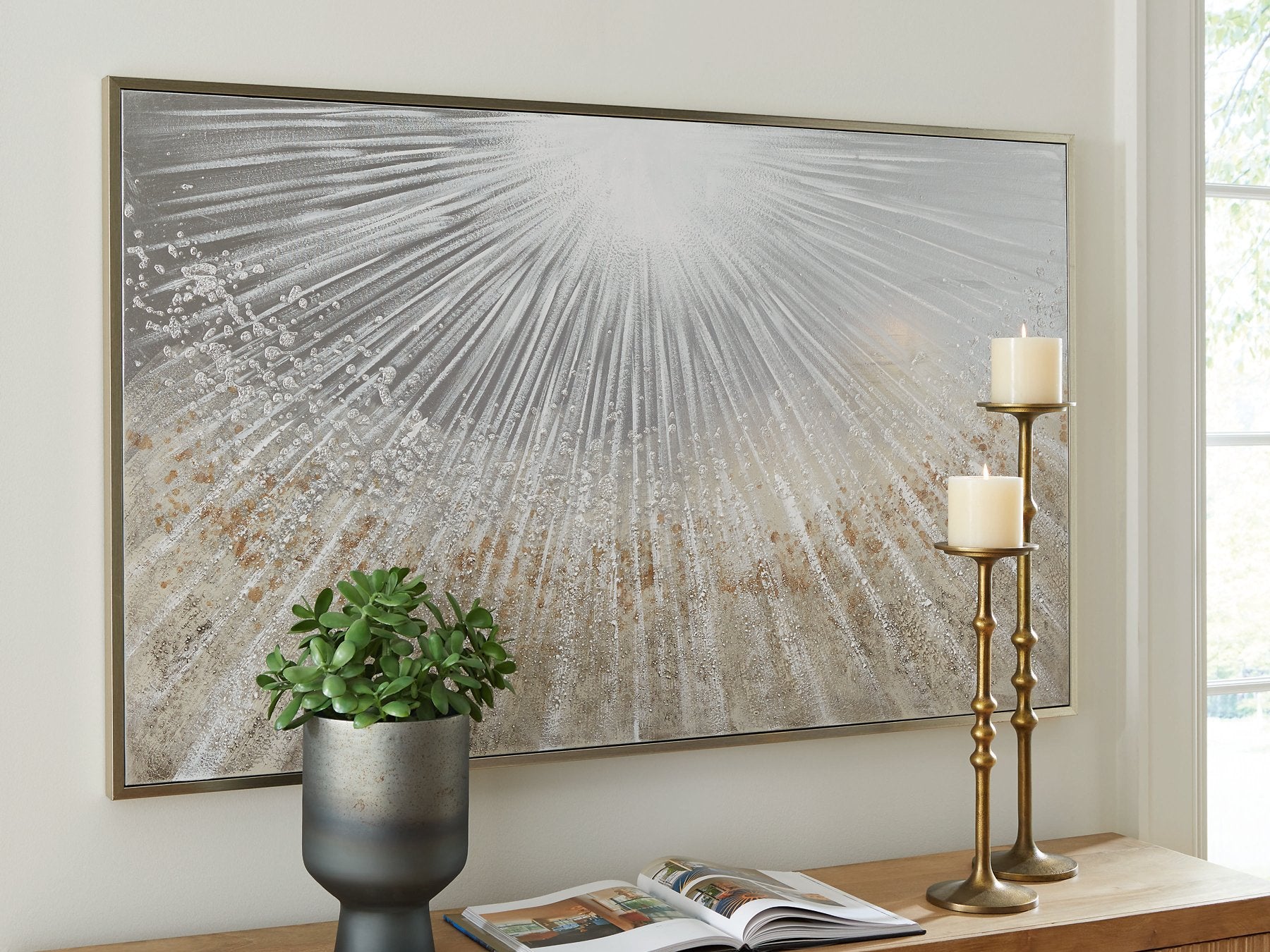 Waldard Wall Art - Ideal Furniture (Fresno,CA)