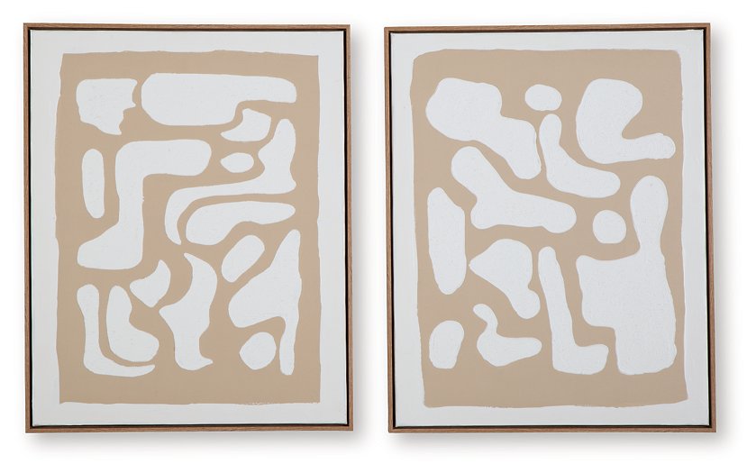 Waldett Wall Art (Set of 2) - Ideal Furniture (Fresno,CA)
