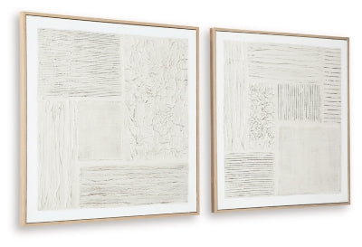 Andorfield Wall Art (Set of 2) - Ideal Furniture (Fresno,CA)