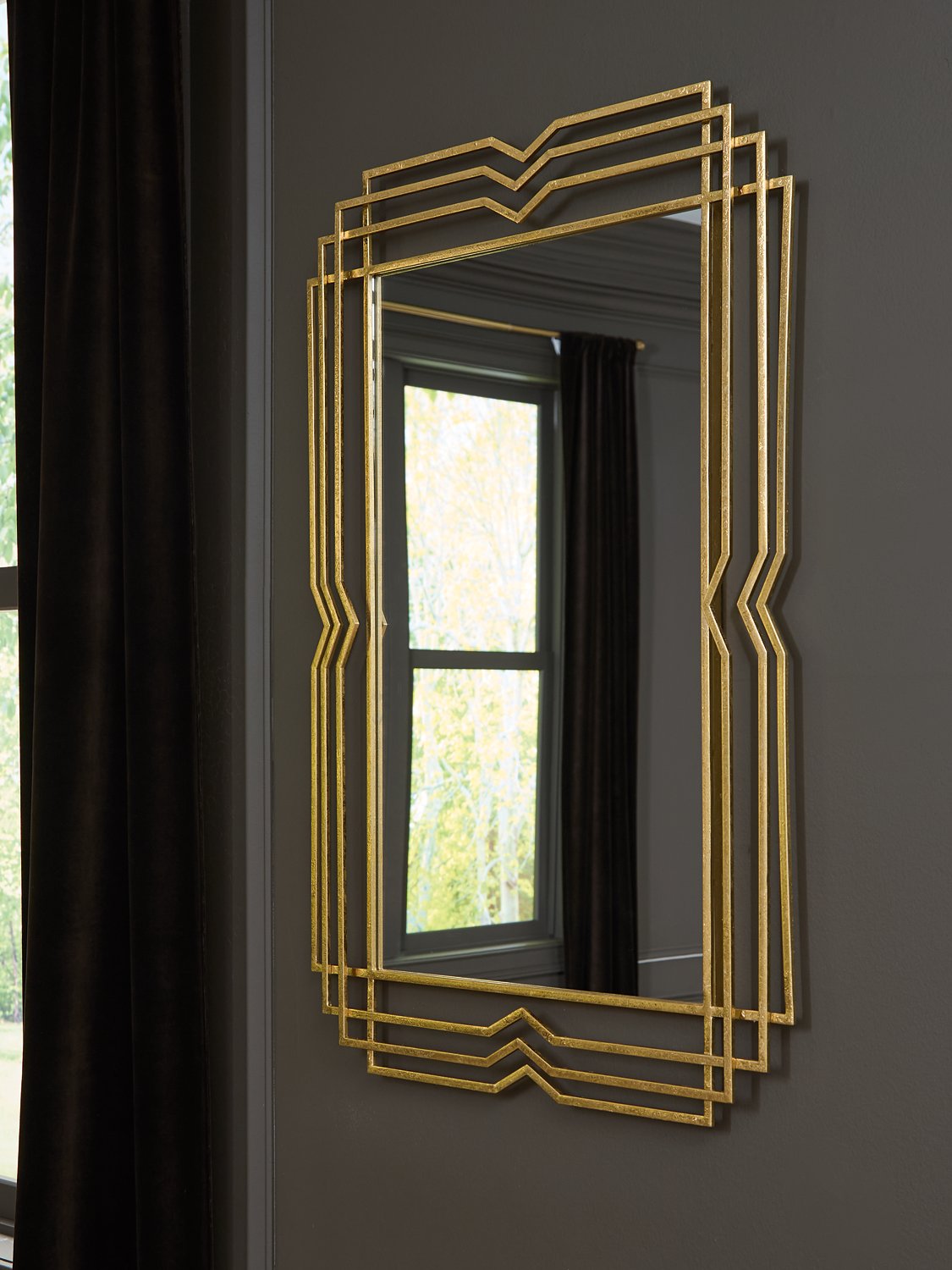 Claybrook Accent Mirror - Ideal Furniture (Fresno,CA)