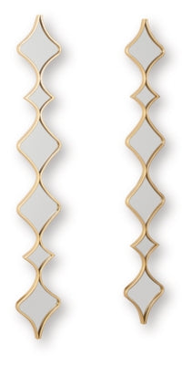 Harriswood Accent Mirror Set (Set of 2) - Ideal Furniture (Fresno,CA)