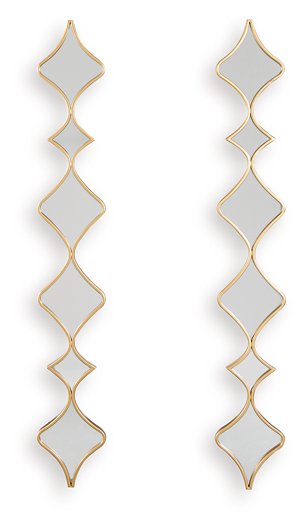 Harriswood Accent Mirror Set (Set of 2) - Ideal Furniture (Fresno,CA)