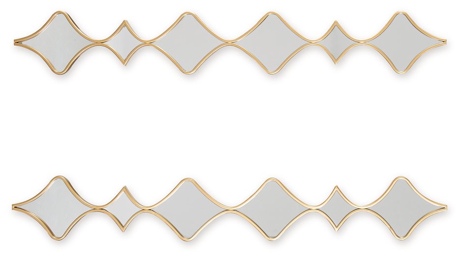 Harriswood Accent Mirror Set (Set of 2) - Ideal Furniture (Fresno,CA)