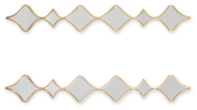 Harriswood Accent Mirror Set (Set of 2) - Ideal Furniture (Fresno,CA)