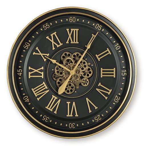 Dairton Wall Clock - Ideal Furniture (Fresno,CA)