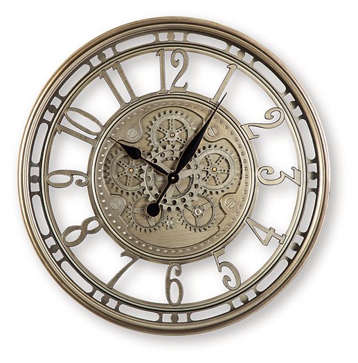 Gilover Wall Clock - Ideal Furniture (Fresno,CA)