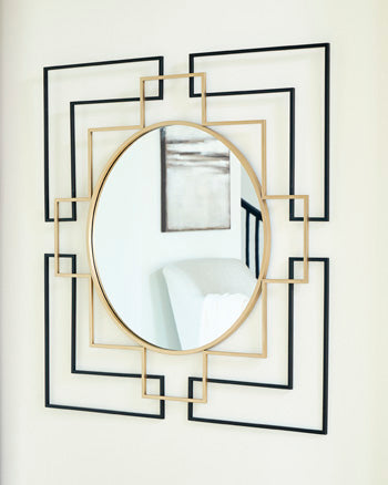 Oceanal Accent Mirror - Ideal Furniture (Fresno,CA)