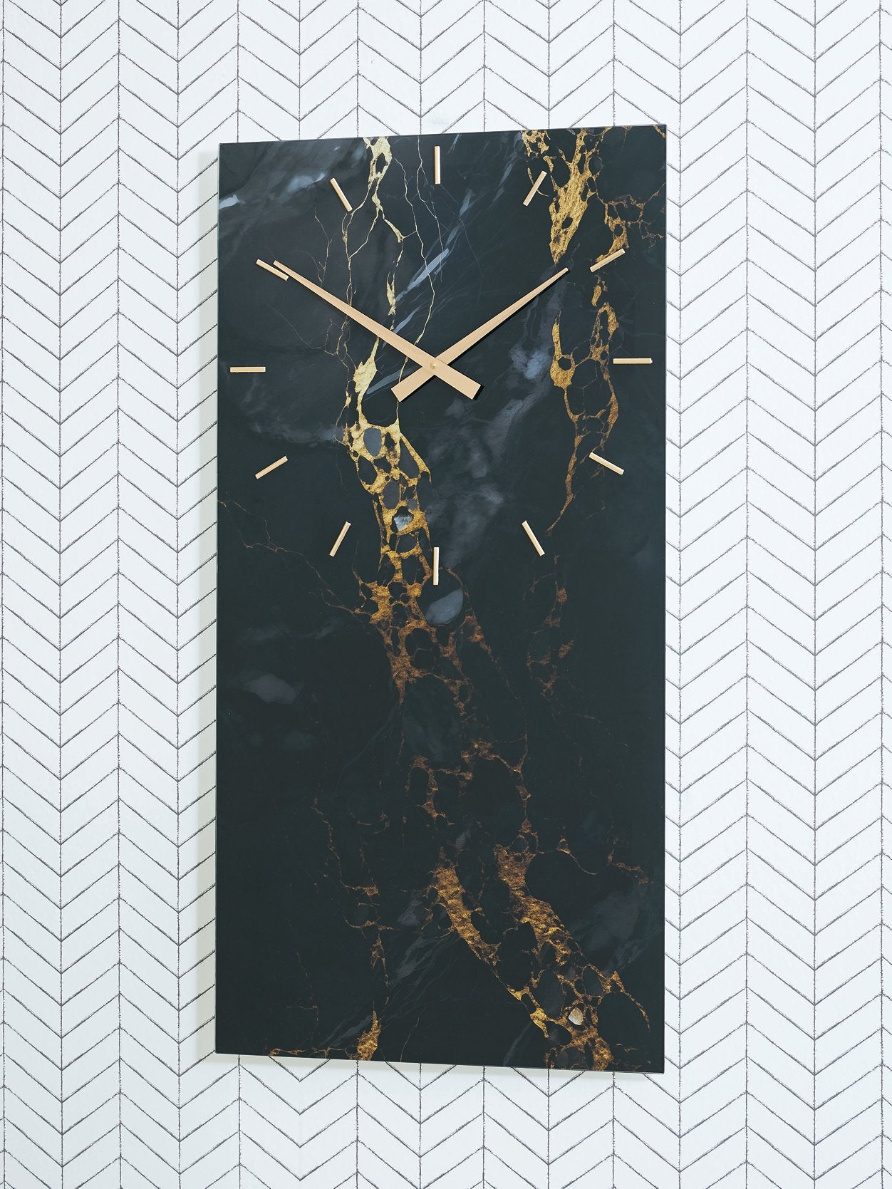 Teague Wall Clock - Ideal Furniture (Fresno,CA)