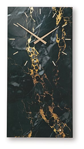 Teague Wall Clock - Ideal Furniture (Fresno,CA)