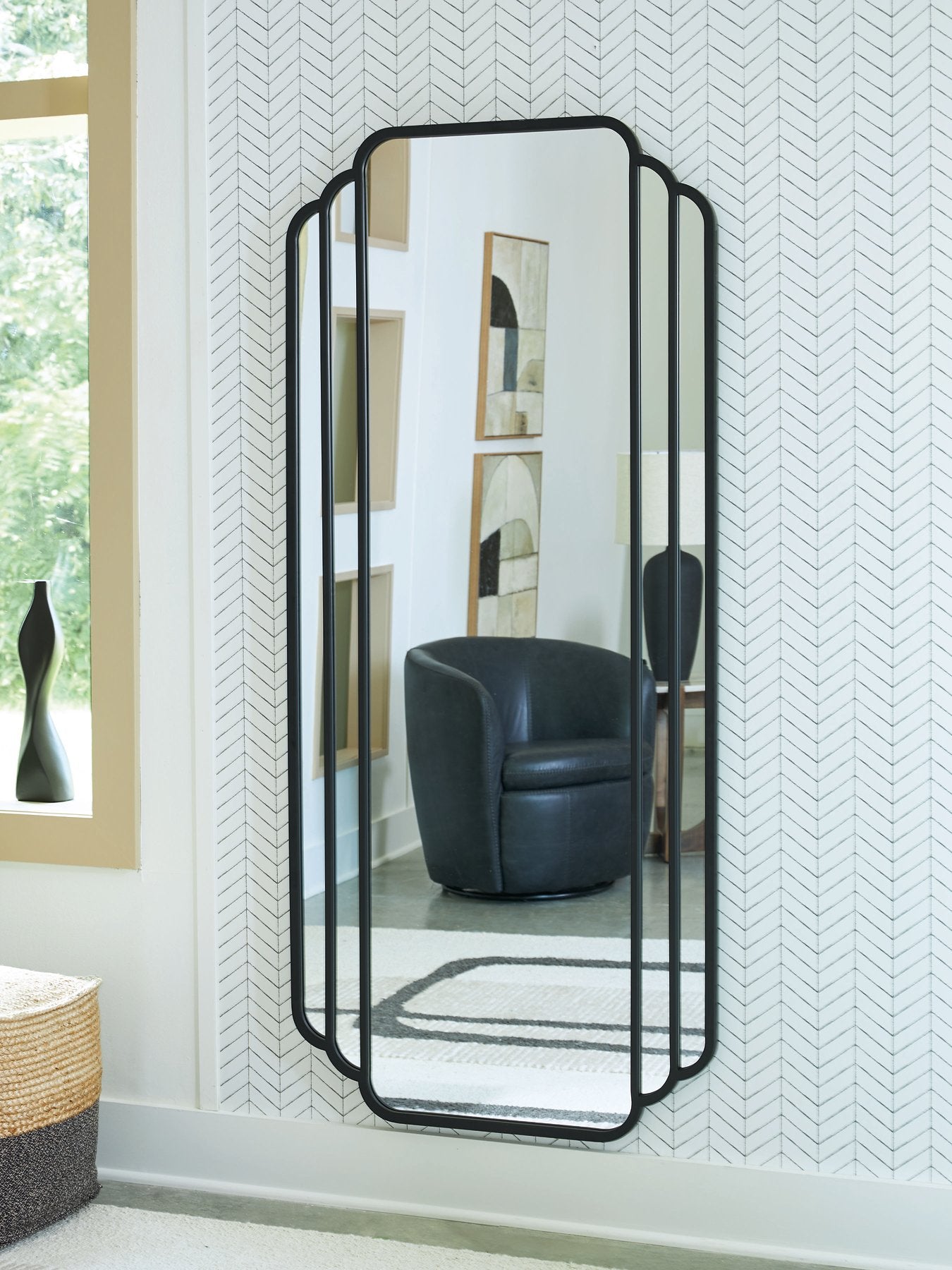 Antigone Floor Mirror - Ideal Furniture (Fresno,CA)