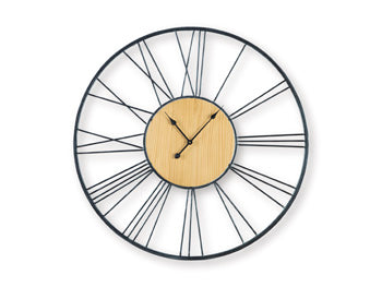 Brockett Wall Clock - Ideal Furniture (Fresno,CA)