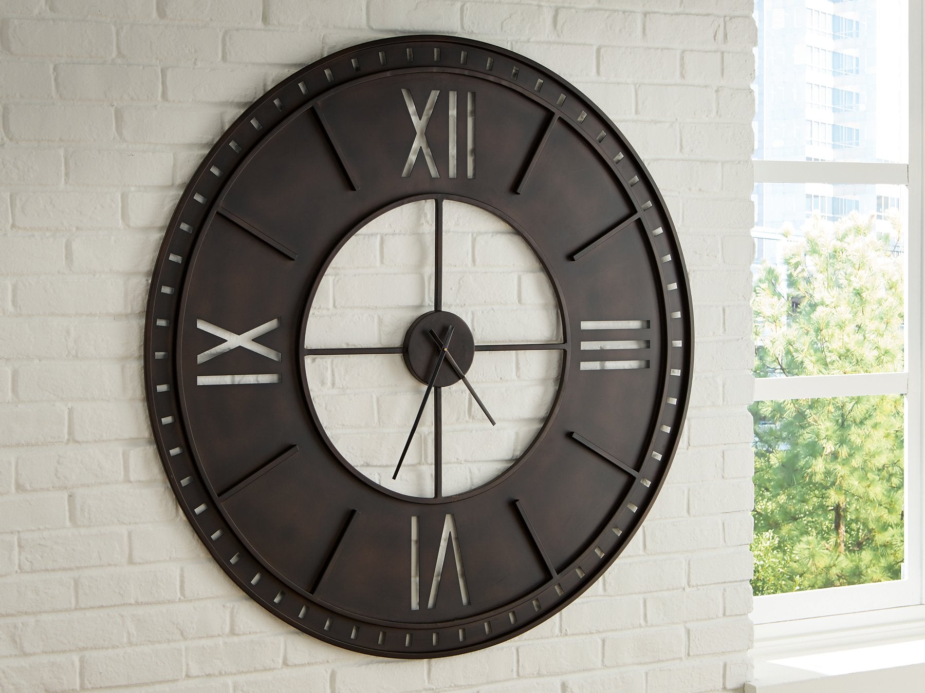 Lytle Wall Clock - Ideal Furniture (Fresno,CA)