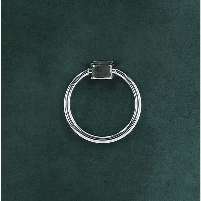 Dekel Green Fabric & Stainless Steel Side Chair - Ideal Furniture (Fresno,CA)