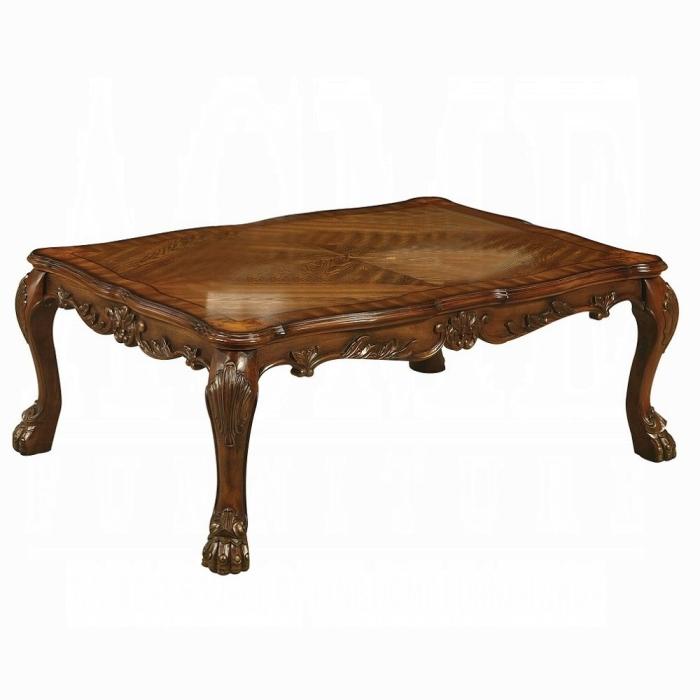 Dresden Cherry Oak Coffee Table - Ideal Furniture (Fresno,CA)