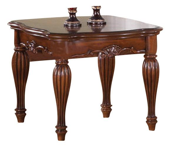 Acme Dreena End Table in Cherry 10291 - Ideal Furniture (Fresno,CA)