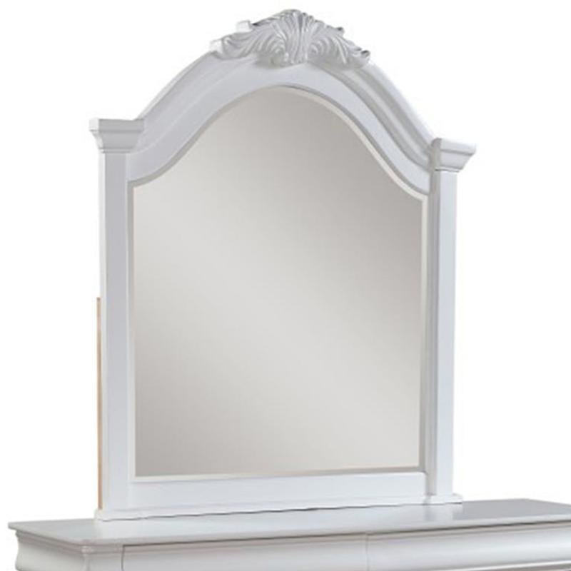 ACME Estrella Youth Dresser Mirror in White 30244 - Ideal Furniture (Fresno,CA)