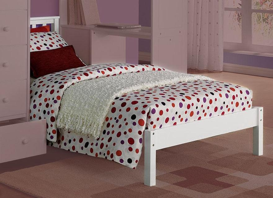 Acme Freya Twin Bed in White 37152 - Ideal Furniture (Fresno,CA)