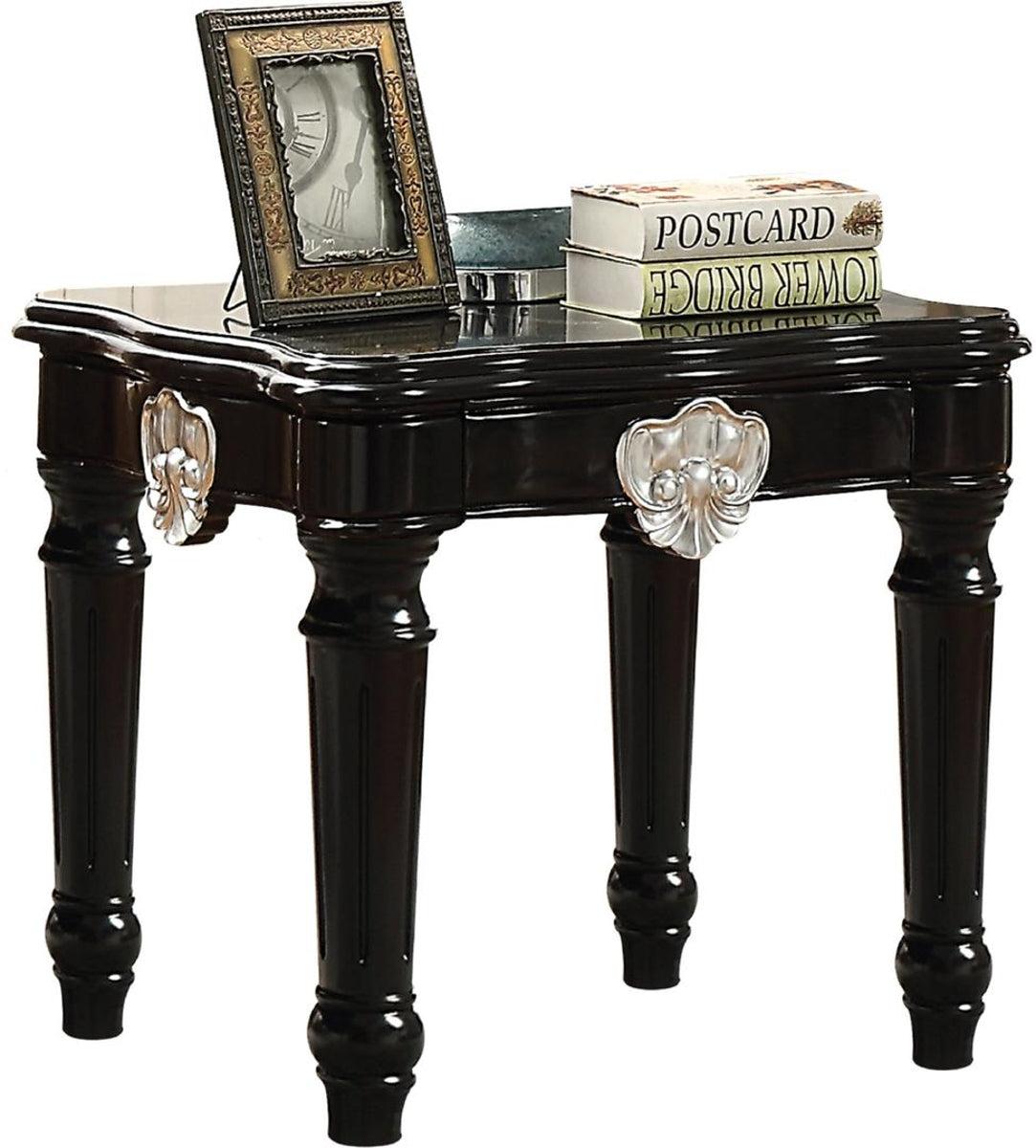 Acme Furniture Ernestine End Table in Black 82112 - Ideal Furniture (Fresno,CA)