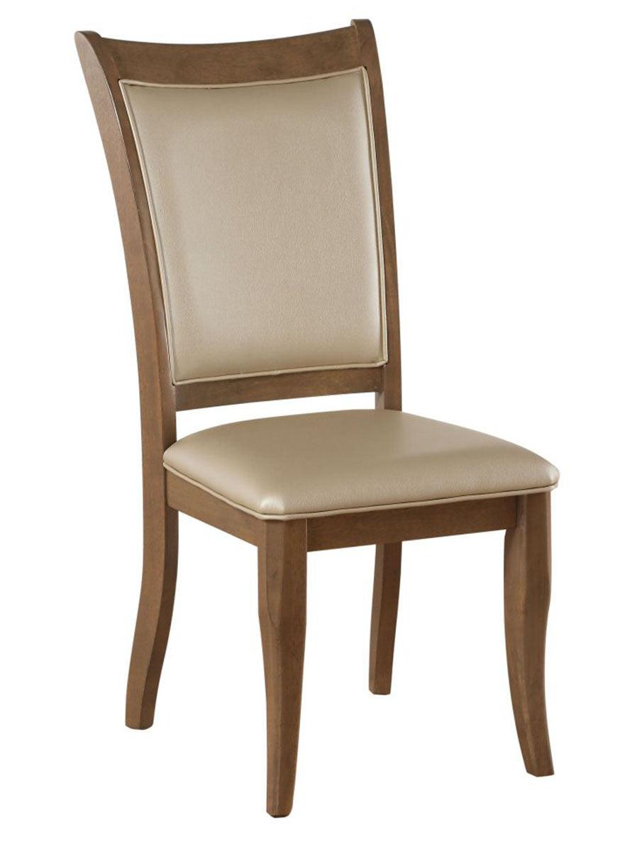 Acme Furniture Harald Side Chair in Beige and Gray (Set of 2) 71767 - Ideal Furniture (Fresno,CA)