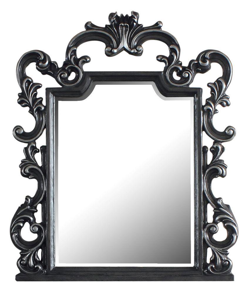 Acme Furniture House Delphine Mirror in Charcoal 28834 - Ideal Furniture (Fresno,CA)