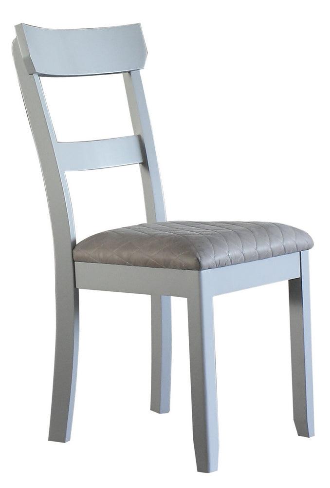 Acme Furniture House Marchese Side Chair in Pearl Gray (Set of 2) 68862 - Ideal Furniture (Fresno,CA)