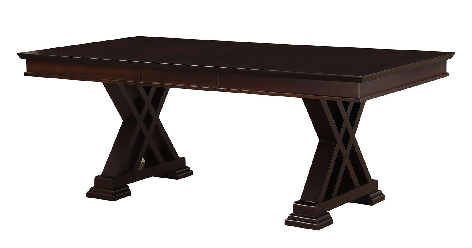 Acme Furniture Katrien Dining Table in Espresso 71855 - Ideal Furniture (Fresno,CA)