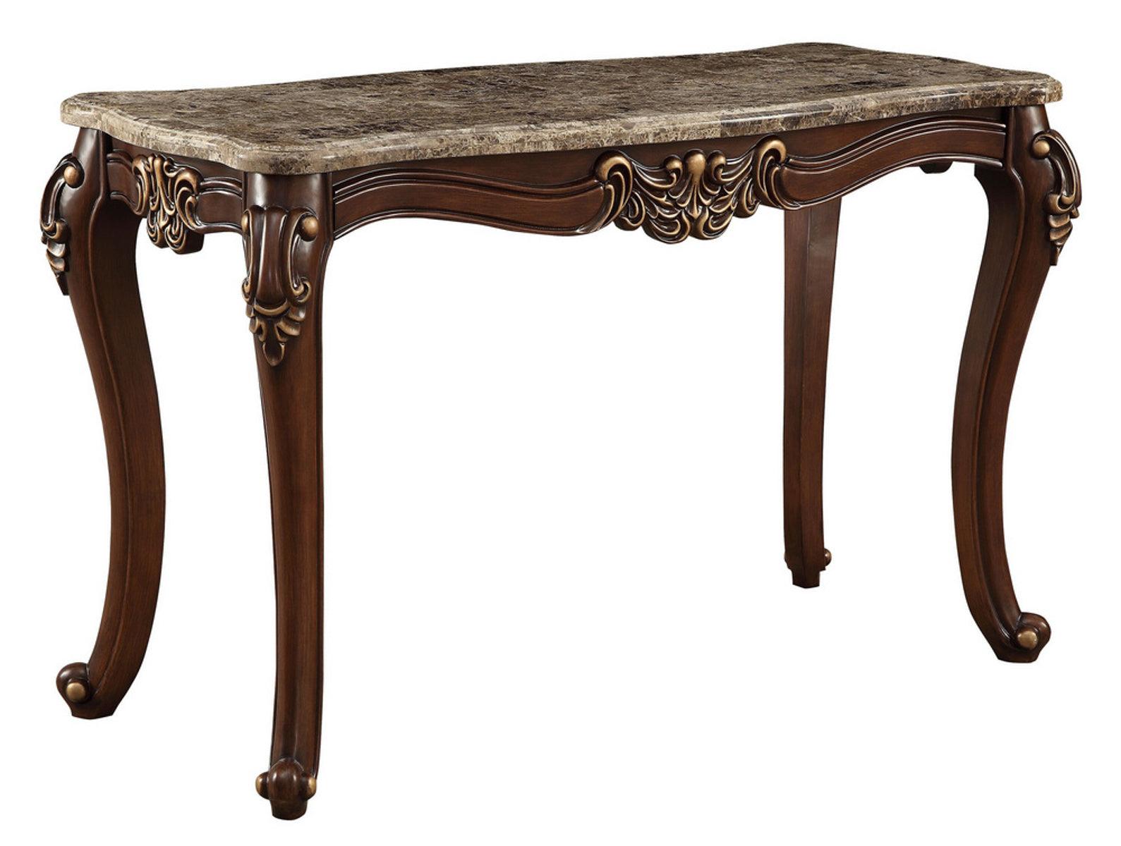 Acme Furniture Mehadi Sofa Table in Walnut 81698 - Ideal Furniture (Fresno,CA)
