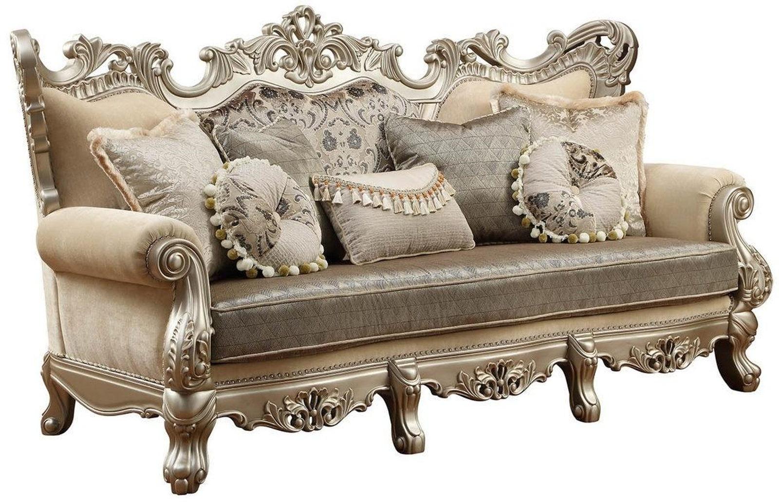 Acme Furniture Ranita Sofa in Champagne 51040 - Ideal Furniture (Fresno,CA)