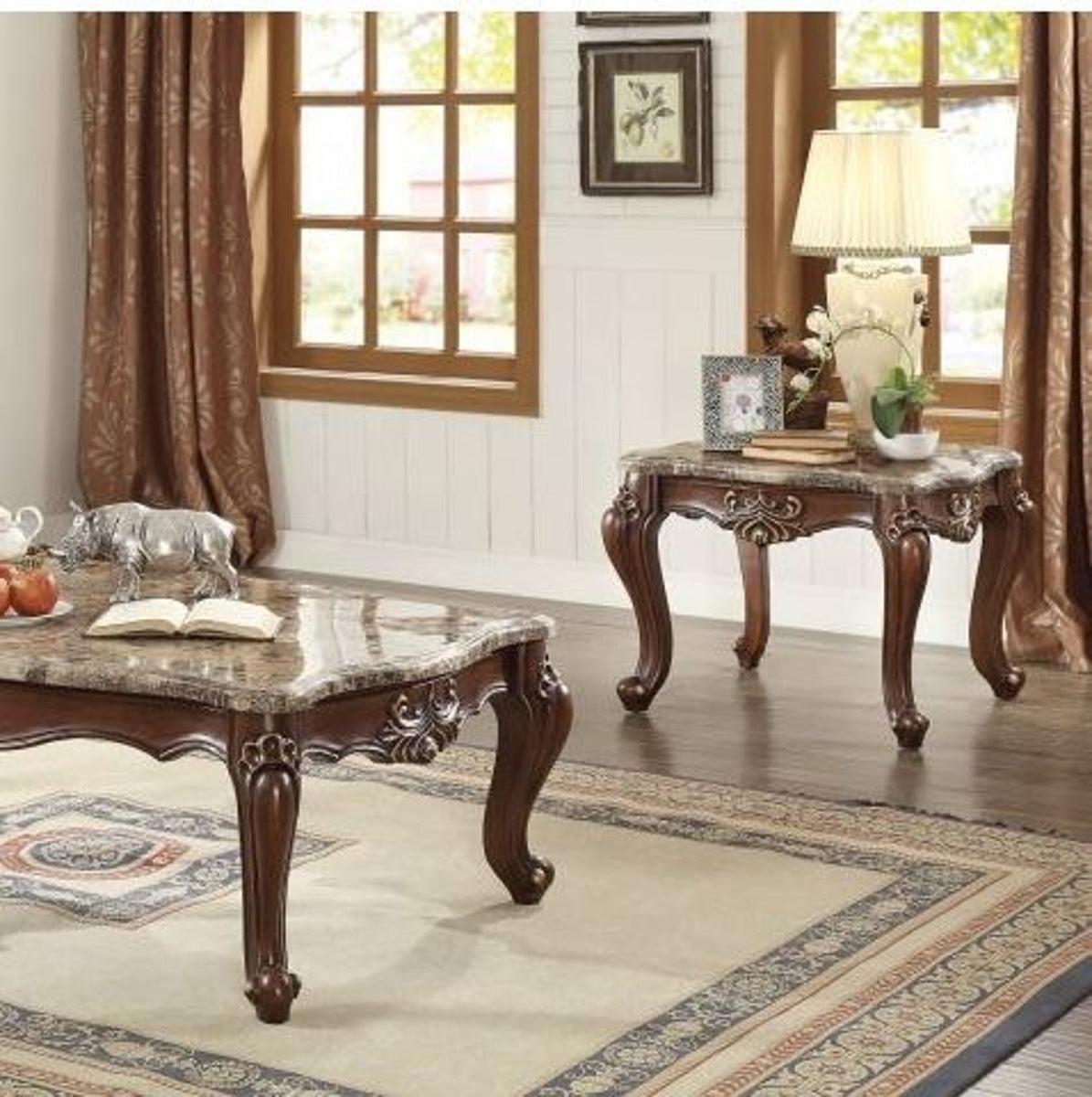 Acme Furniture Shalisa End Table in Walnut 81052 - Ideal Furniture (Fresno,CA)