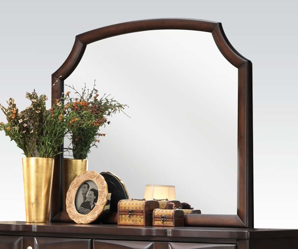 Acme Lancaster Landscape Mirror in Espresso 24574 - Ideal Furniture (Fresno,CA)