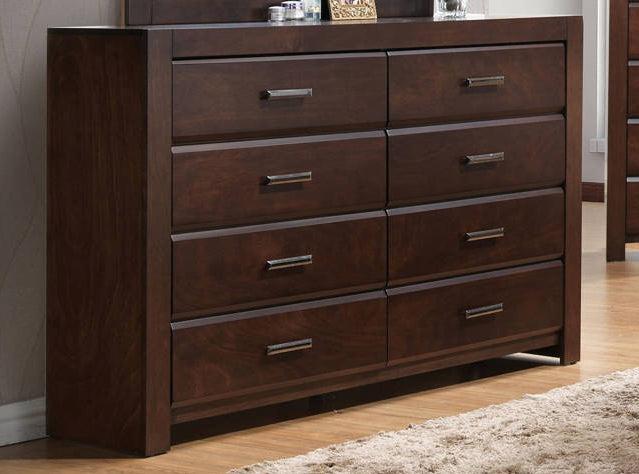 Acme Oberreit 8 Drawer Dresser in Walnut 25795 - Ideal Furniture (Fresno,CA)