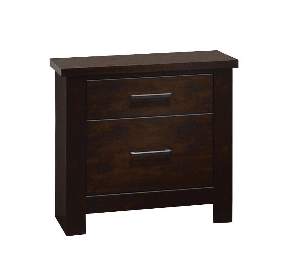 Acme Panang Nightstand in Mahogany 23373 - Ideal Furniture (Fresno,CA)