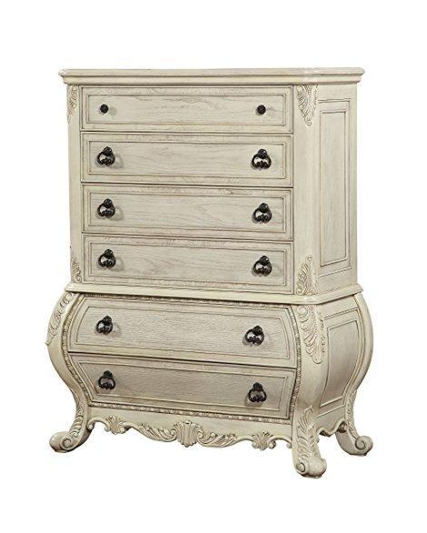 Acme Ragenardus Chest in Antique White 27016 - Ideal Furniture (Fresno,CA)