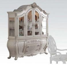 Acme Ragenardus Hutch and Buffet in Antique White 61284 - Ideal Furniture (Fresno,CA)