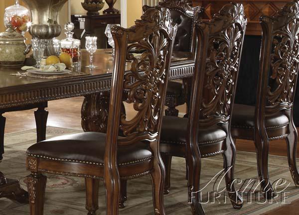 Acme Vendome Cherry Finish Side Chair (Set of 2) 60003 - Ideal Furniture (Fresno,CA)