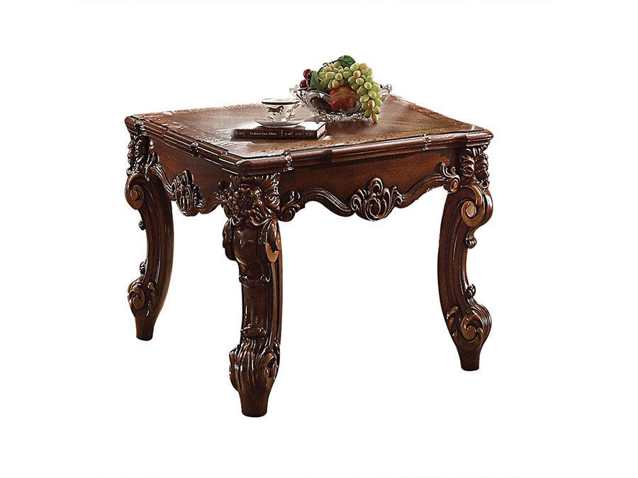 Acme Vendome End Table in Cherry 83131 - Ideal Furniture (Fresno,CA)