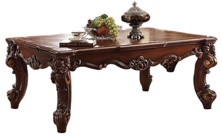 Acme Vendome Rectangular Coffee Table in Cherry 83130 - Ideal Furniture (Fresno,CA)