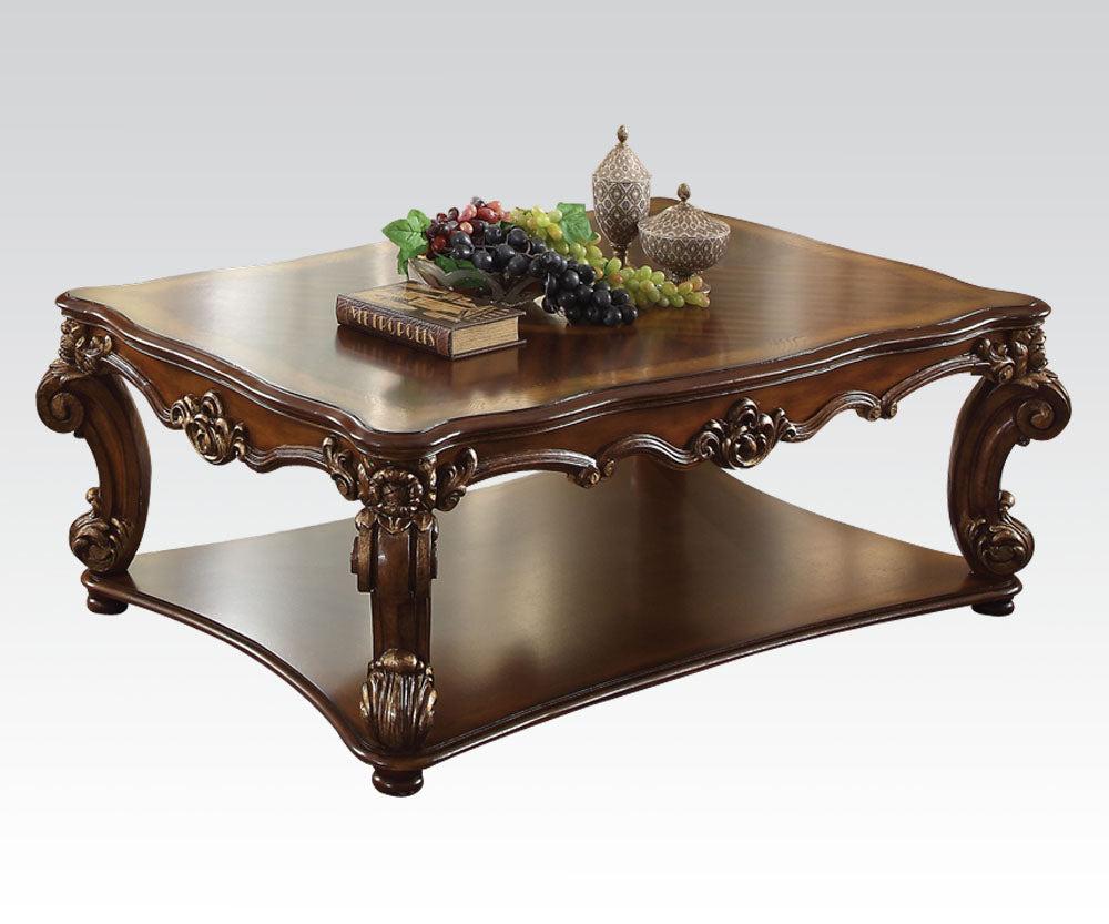 Acme Vendome Rectangular Coffee Table in Cherry 82000 - Ideal Furniture (Fresno,CA)