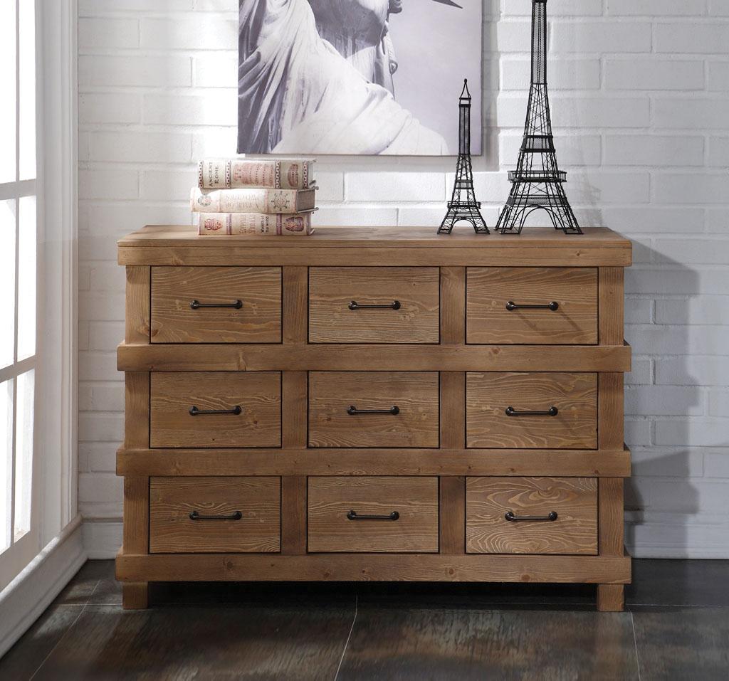 Adams Antique Oak Dresser - Ideal Furniture (Fresno,CA)