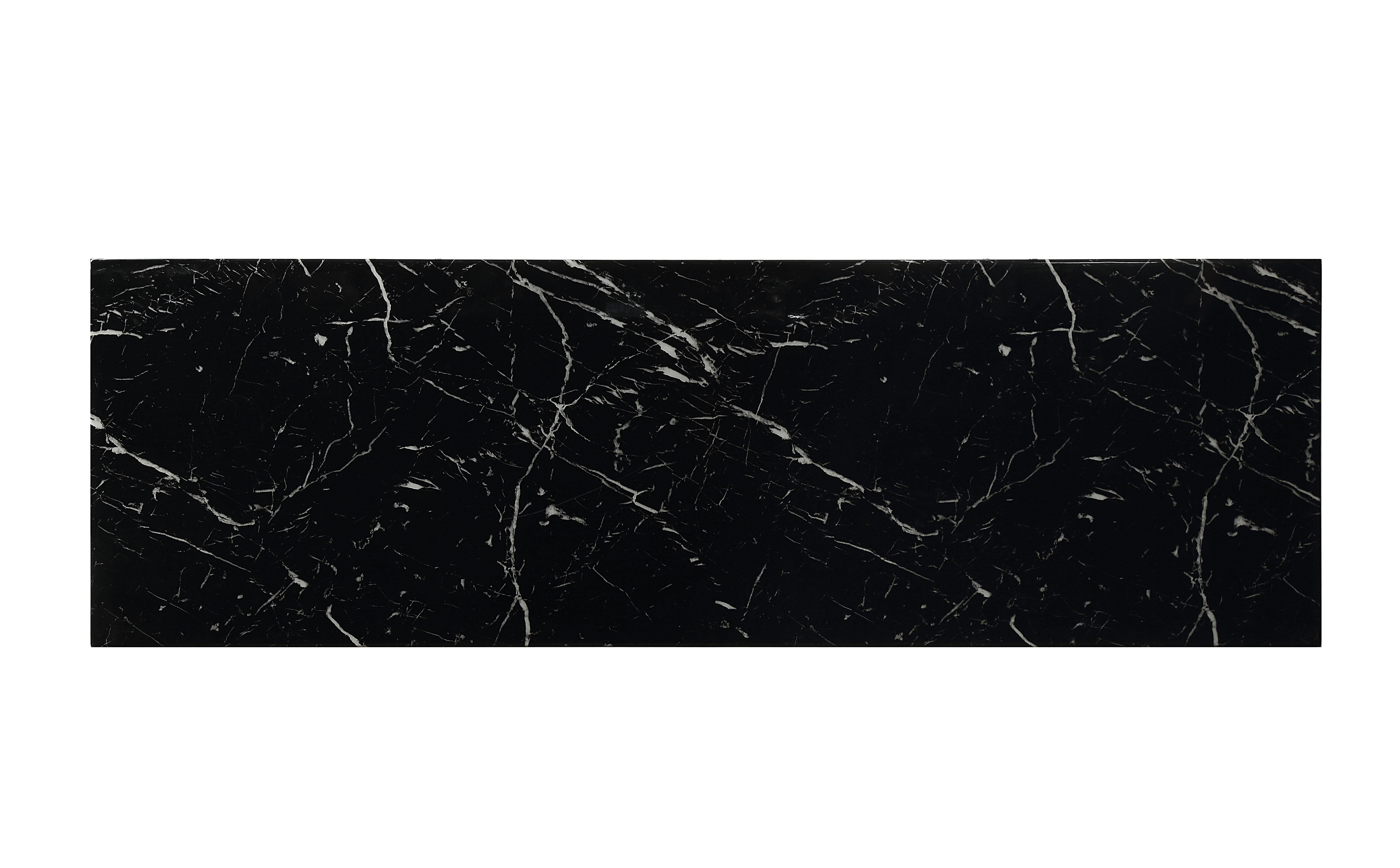 Brancaster Marble & Aluminum Bar Table - Ideal Furniture (Fresno,CA)
