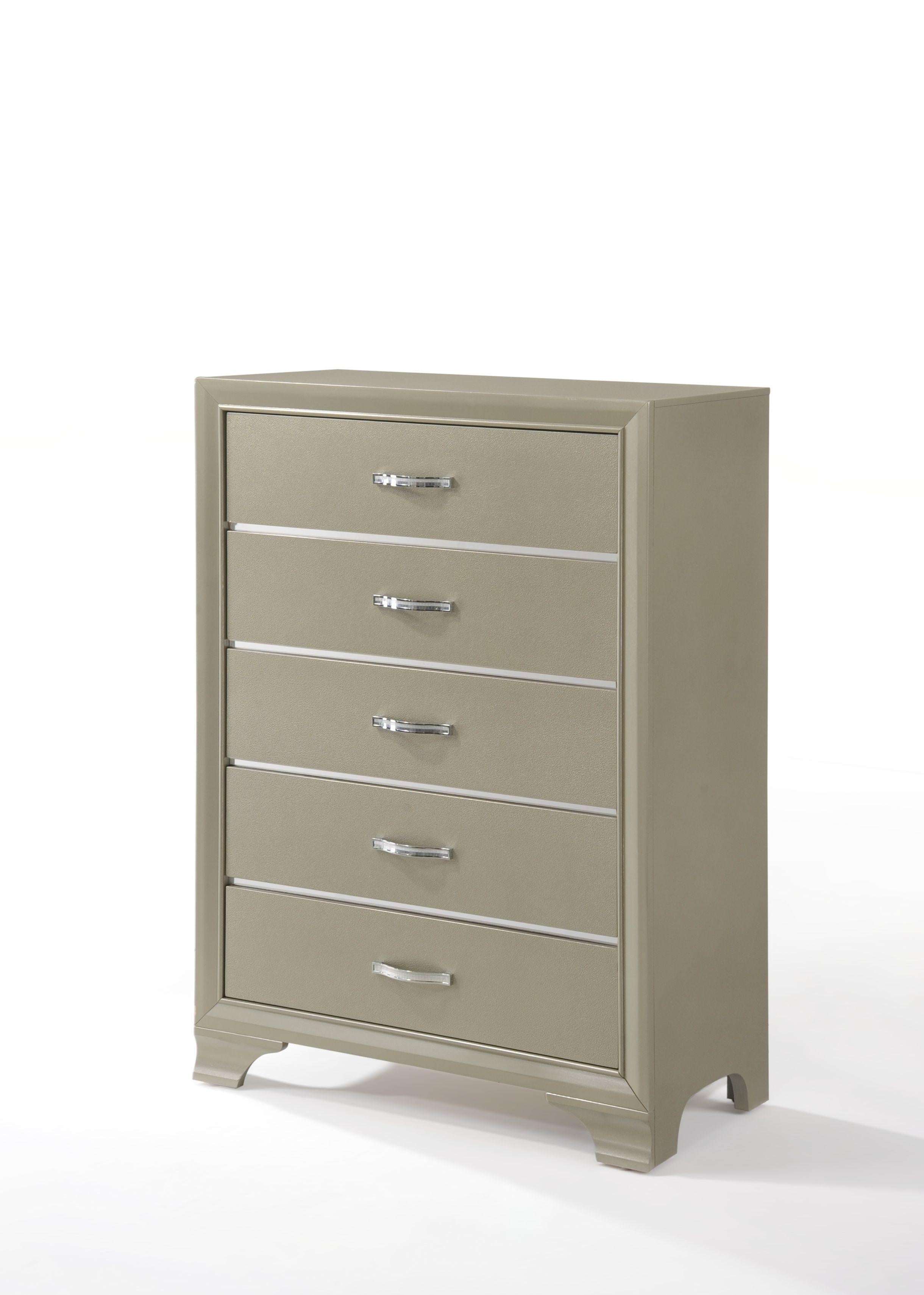 Carine Champagne Chest - Ideal Furniture (Fresno,CA)