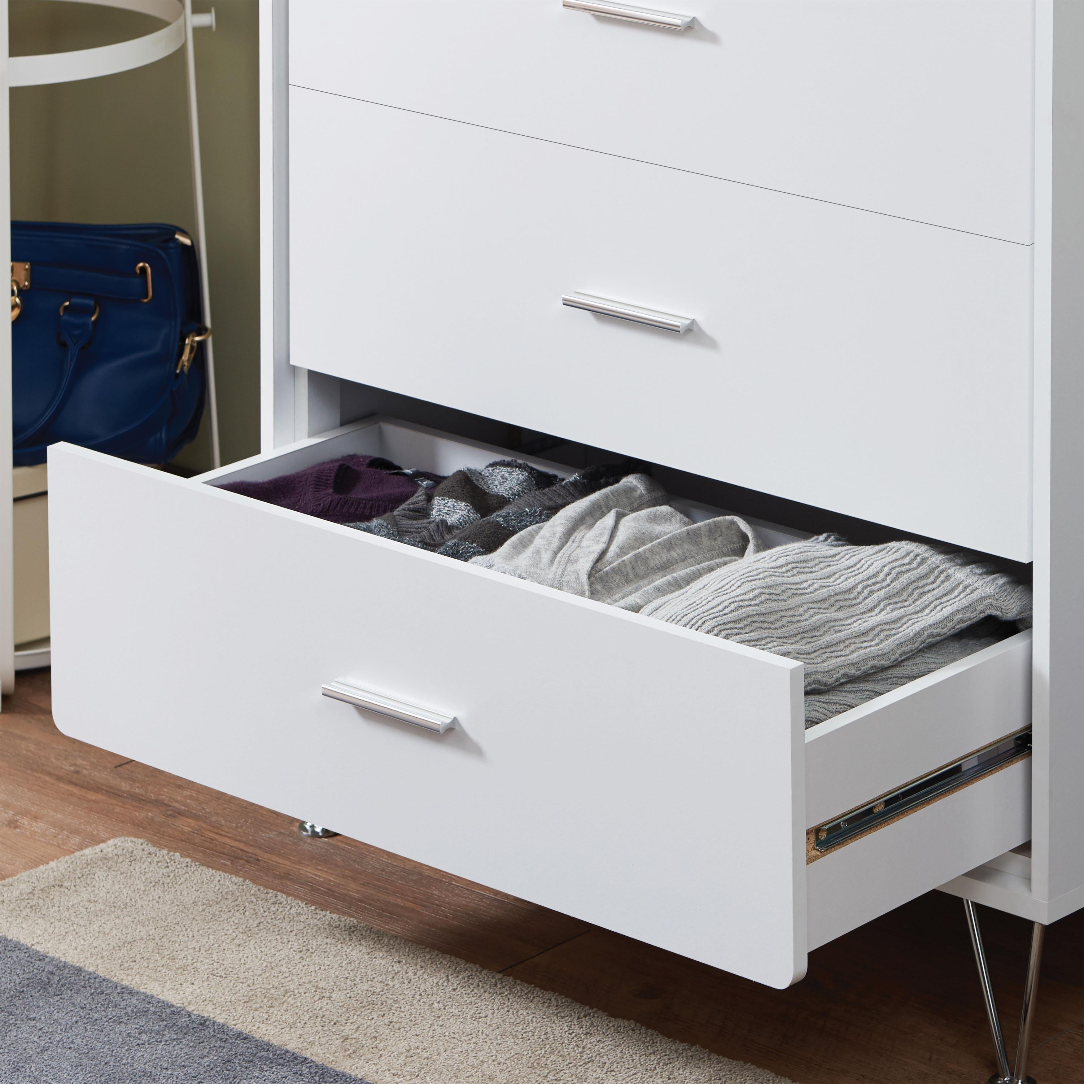 Deoss White Chest - Ideal Furniture (Fresno,CA)